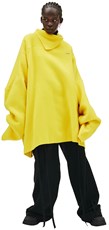 Raf Simons Yellow oversized sweatshirt 201427